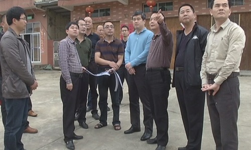 县领导调研县城东大路立面改造工程 - 热点图片 -南靖